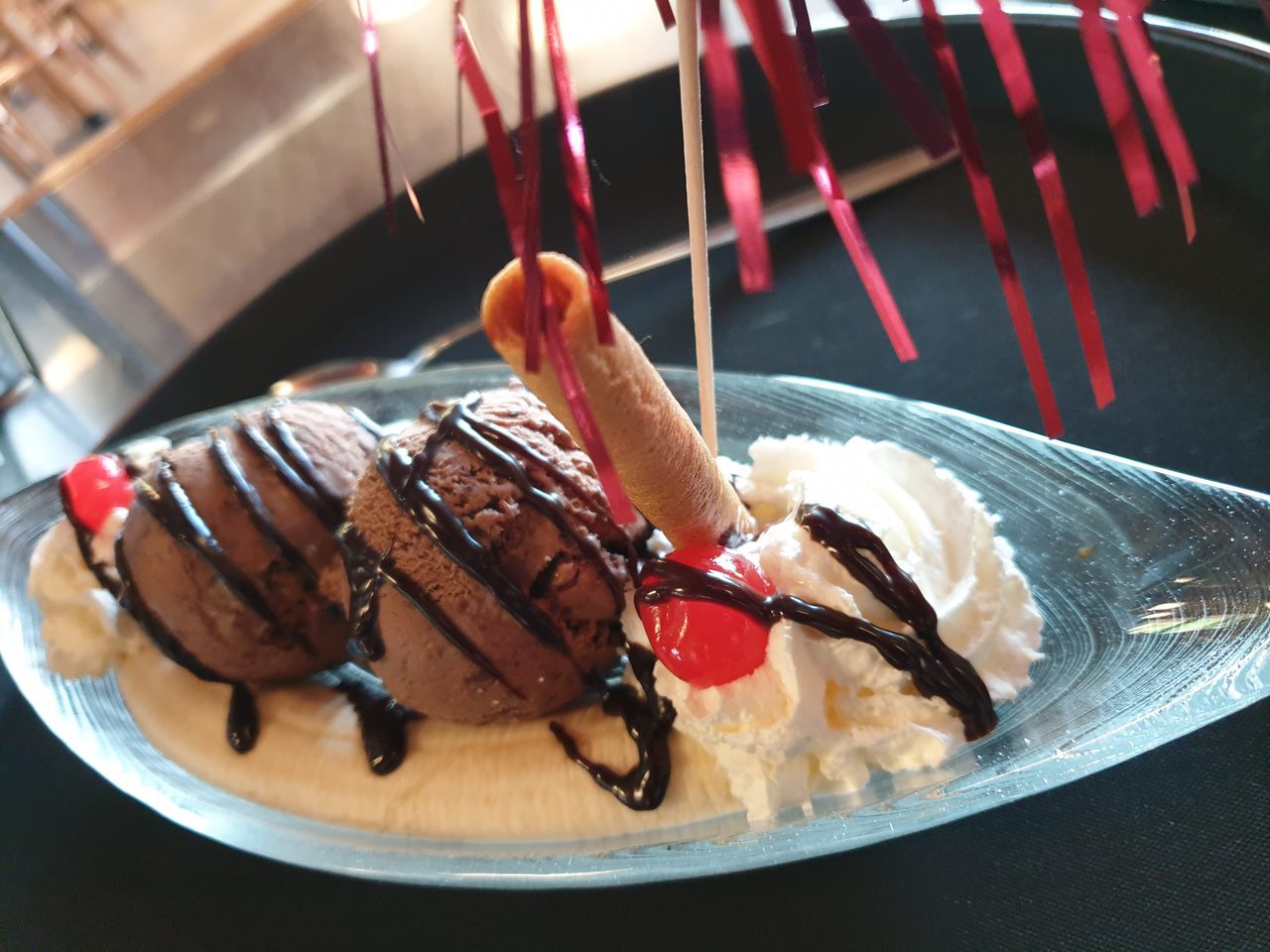 Restaurant Fiechten Eiscreme